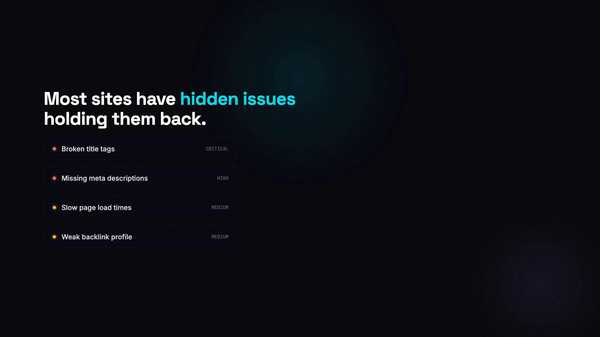 KhanFlow SEO issue detection